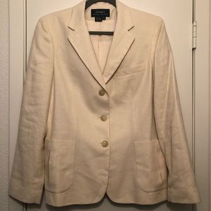 Lauren Ralph Lauren Cream Blazer size 10